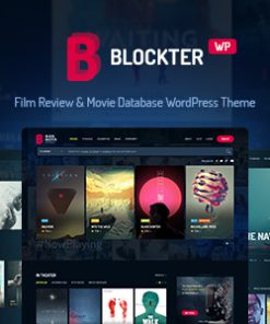 Blockter - Movie database WordPress Theme