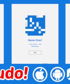 Blockudo | Tile and Block Puzzle | Unity Project For Android And iOS And WebGL