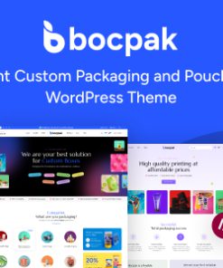 Bocpak - Print Custom Packaging and Pouches WordPress Theme