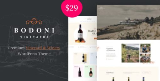 Bodoni - Winery WooCommerce WordPress Theme