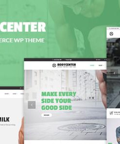 BodyCenter - Gym, Fitness WooCommerce WordPress Theme