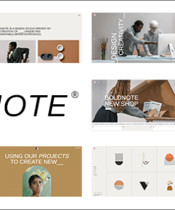 Boldnote - Portfolio and Agency Theme