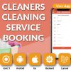 Book Cleaners Online Cleaning Services Search Cleaner Booking System (User App + Cleaner App + Admin