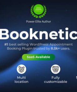 Booknetic - WordPress Booking Plugin for Appointment Scheduling [SaaS]