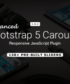 Bootstrap 5 Carousel Responsive JavaScript Plugin