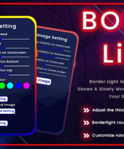 Border Light - Border Light Live Wallpaper - Edge Lighting Color - Round Colors Galaxy - Borderlight