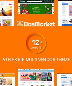 BosMarket - Flexible Multivendor WooCommerce WordPress Theme (12 Indexes + 2 Mobile Layouts)