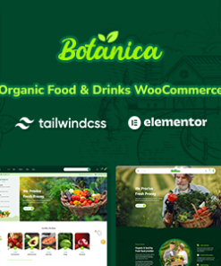 Botanica - Food & Drinks Tailwind CSS WooCommerce Theme