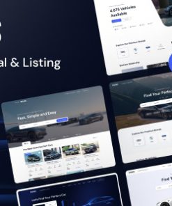 Boxcar - Car Dealer, Rental & Listing Figma Template