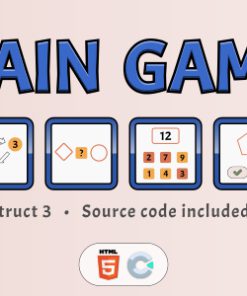 Brain Games (6 in 1) - HTML5 Educational games