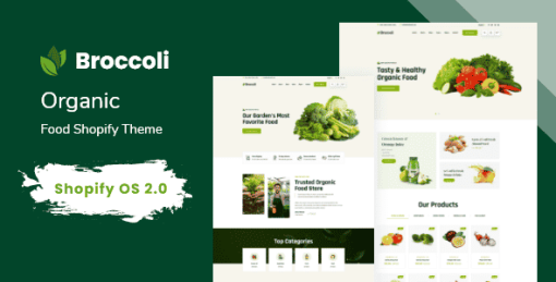 Broccoli - Organic Food Shopify Theme