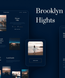 Brooklyn Heights - Private Villa & Hotel Elementor Template Kit