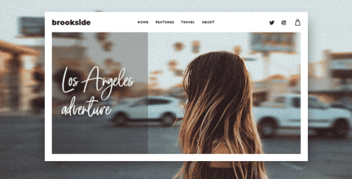 Brookside - Personal WordPress Blog Theme