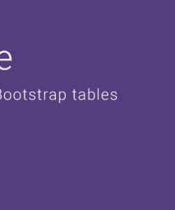 Btable – Responsive Bootstrap Tables