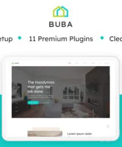 Buba - A Construction Service WordPress Theme