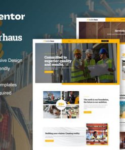 BuilderHaus - Construction Company Elementor Pro Template Kit