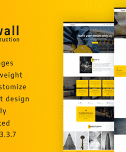 BUILDWALL – A Lightweight & Modern Construction Template