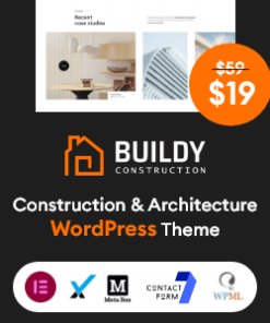 Buildy - Construction & Architecture WordPress Theme