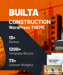 Builta - Construction WordPress Theme