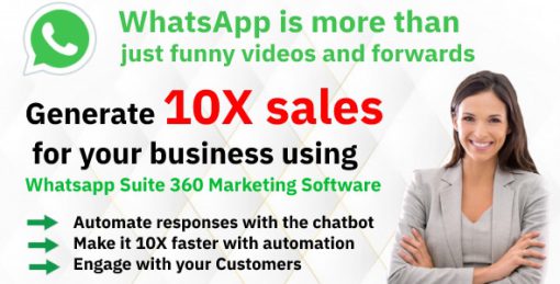 Bulk Whatsapp Marketing Automation - Unlimited sending Tool