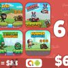 Bundle 6 Android Games with AdMob (Android Studio projects + Buildbox projects)