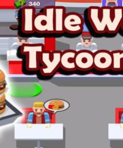 Burger Cafe Idle Tycoon – HTML5 Game – C3P