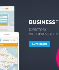 Business Finder: Directory Listing WordPress Theme