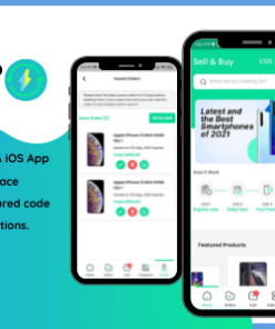 Buy and Sell used mobile and electronics - Flutter App UI Kit