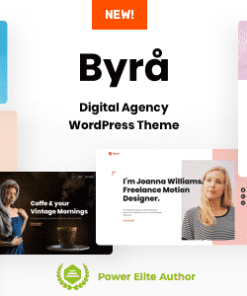 Byra - Personal Portfolio WordPress