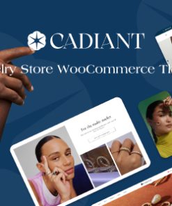 Cadiant - Jewelry Store WooCommerce Theme