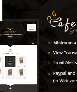 Caferia - Restaurant Food Order and Delivery Web and Mobile App