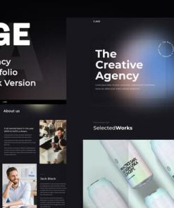 C.AGE - Creative Agency Personal Portfolio Elementor Template Kit