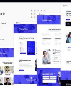 Callene | Call Center Service & Telemarketing Elementor Template Kit