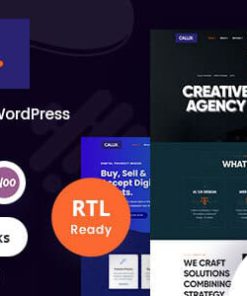 Callix - Creative Agency WordPress Theme + RTL