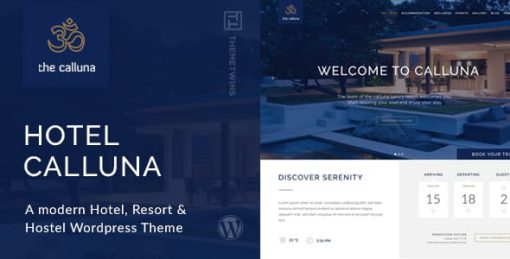 Calluna - Hotel WordPress Theme