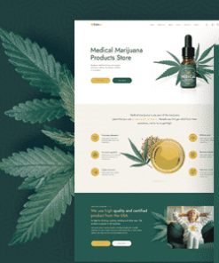 Calmes - Medical Marijuana & Coffeeshop WordPress Theme