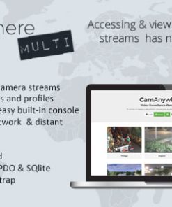 CamAnywhere Multi-user Video Camera Surveillance WebConsole