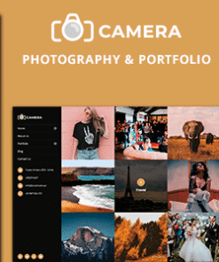 Camera - Photography and Portfolio Joomla Template