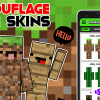 Camouflage Skins for Minecraft With 3D Skin Render