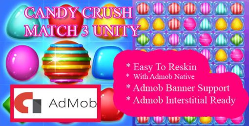 Candy blast Match 3 Unity
