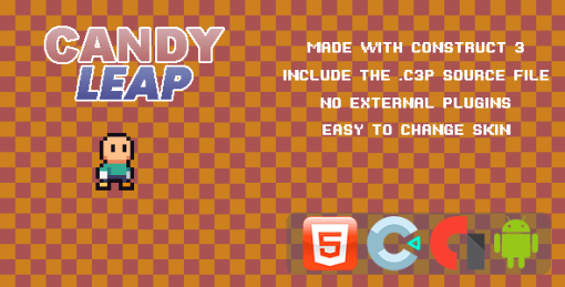 Candy Leap - Template for Construct 3