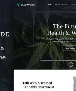 Cannaverde - Medical Marijuana Dispensary Theme