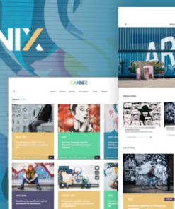 Cannix - A Vibrant WordPress Theme for Creative Bloggers