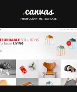 Canvas Interior & Furniture Portfolio Template