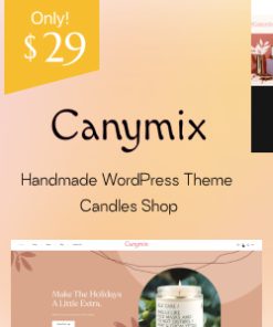 Canymix - Candle Handmade Shop WordPress WooCommerce Theme