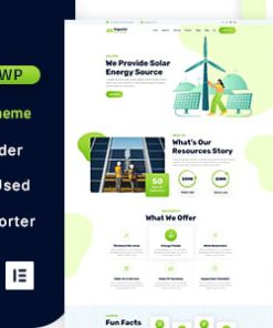 Capatel – Solar Energy WordPress Theme