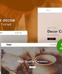 Capir - Ceramics & Pottery Decor Responsive Shopify Theme