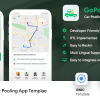 Car Pooling Bike Pooling Android App template + iOS App Template| IONIC | Gopool