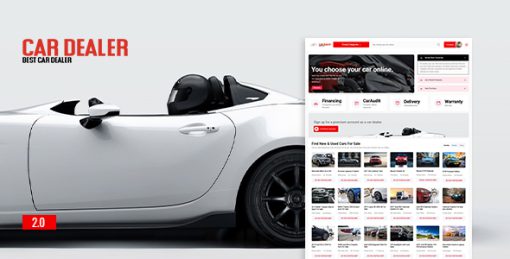 CarDealer – Buy Sell Car Marketplace Script Theme