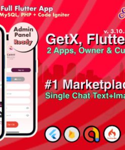 Carent - Rent Car Full Flutter App with Chat | Admin Panel | GetX | Owner & Customer App Include